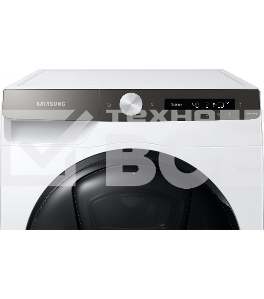 Стирально-сушильная машина Samsung WD80T554CBT/LD белый, загрузка фронтальная 8 кг, 1400 об/мин, класс: A