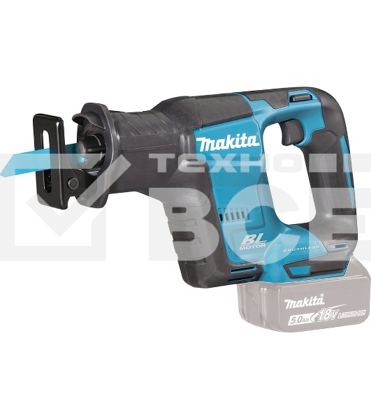 Пила сабельная Makita DJR188Z 18В, Li-ion, 0-3000об\м, ход-20мм, рез-255мм