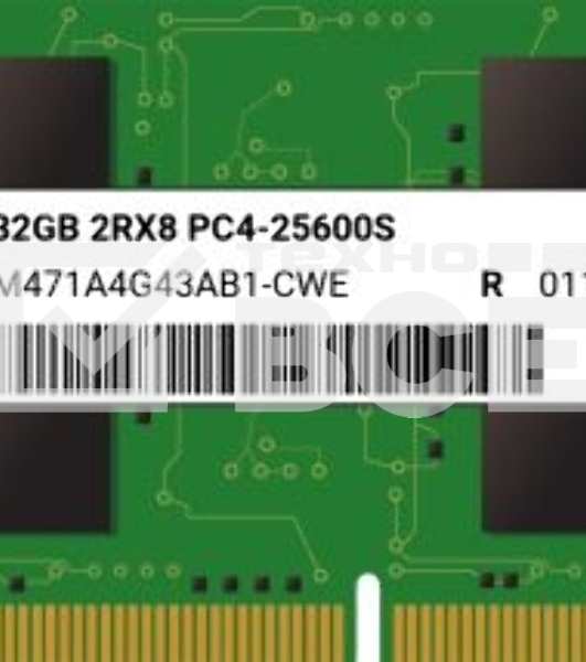 Оперативная память Samsung, DDR4, 32GB (1x32GB), 3200MHz, CL22, SO-DIMM