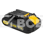 Дрель-шуруповерт аккумуляторная Denzel BLDL-IB-18-02, 18В, 2 АКБ, Кейс, фото12