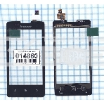 Сенсорное стекло (тачскрин) для Lenovo A600e, черный, фото4