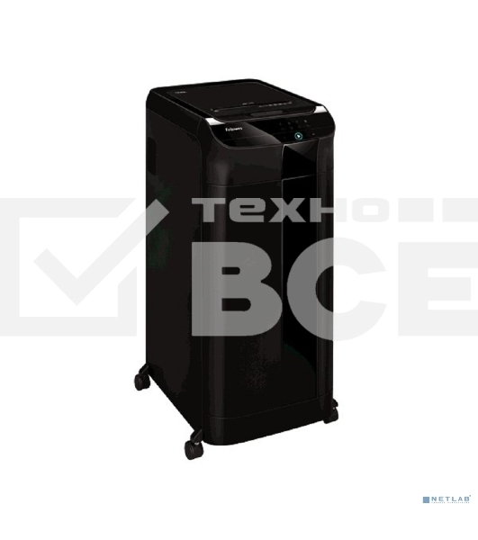 Шредер Fellowes AutoMax 550C (секр.P-4)/фрагменты/550лист./83лтр./скрепки/скобы/пл.карты/CD