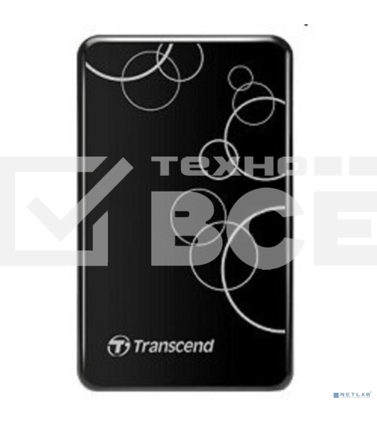 Внешний Жесткий диск Transcend USB 3.0 1Tb TS1TSJ25A3K StoreJet 25A3 2.5