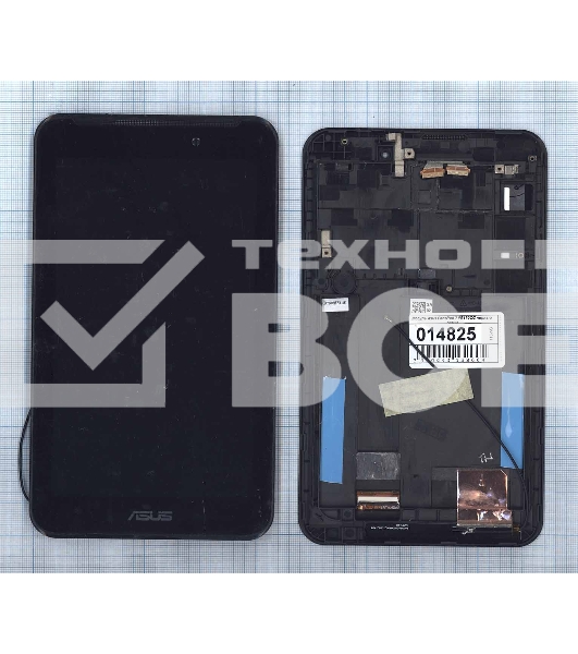 Модуль (матрица + тачскрин) для Asus Fonepad 7 FE170CG / MeMO Pad 7 ME170C черный с рамкой
