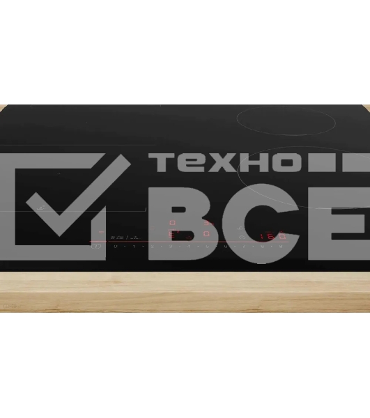 Индукционная варочная поверхность Bosch PVS631HC1E, стеклокерамика, дизайн со скошенным фронтом, черная, ширина 60 см, 4 конфорки, конфорки слева можно объединить в CombiZone, управление TouchSelect, функция PowerBoost, распознавание иналичия посуды, тайм