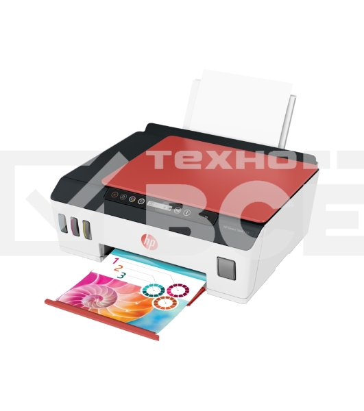МФУ струйный HP Smart Tank 519 AiO (3YW73A), A4, цветной, печ. до 22 стр/мин. (ч/б) до 5 стр/мин. (цвет), 1200x1200dpi, USB, Wi-Fi, BlueTooth, Air Print, Mopria