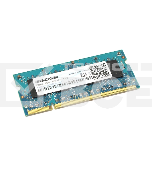Оперативная память Ankowall, DDR2, 1GB (1x1 GB), 533 MHz, CL4, SO-DIMM