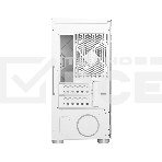 Корпус без блока питания PCCooler LM300 ARGB WH, Tempered Glass Mid Tower, белый, ABS, TG, SPCC, 1x120mm ARGB mATX, ITX 170/330/mm 2x2.5