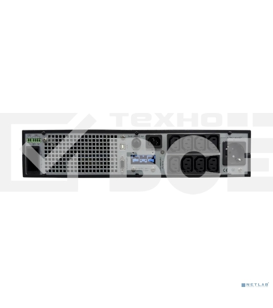 Источник бесперебойного питания Systeme Electric Smart-Save Online SRTSE 2 поколения 3000 ВА/Вт, 2U, 8 C13+1 C19, USB, RS-232, сухие контакты