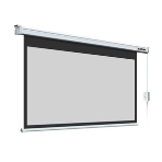 Экран с электроприводом Lumien Master Control 174х240 см (раб. область 130х232см) (104') High Contrast черная кайма сверху 40 см 16:9, фото3