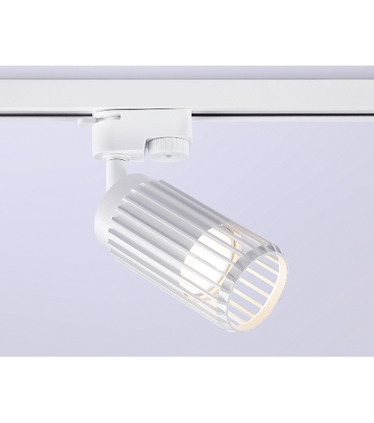 Трековый однофазный светильник Ambrella light GL5157 WH белый GU10 D60*120