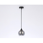 Светильник Ambrella light TR3539 BK/SM/FR черный/дымчатый/белый матовый E27 max 40W D130*800, фото3