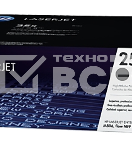 Тонер Картридж HP CF325X черный для HP LJ Flow M830z/M806x+/M830z/M806dn/M806x (40000 стр.)