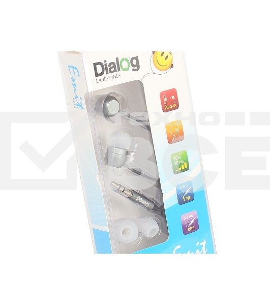 Наушники EP-F57 GREY Dialog серый