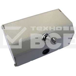 Настенный распределительный бокс, металл, 1 плинт, 10 пар, с замком