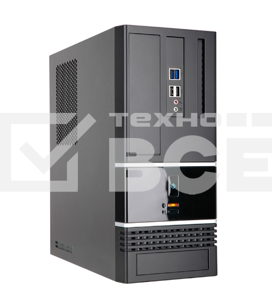 Компьютерный корпус INWIN BK623BL USB3.0 (Micro-ATX, RB-S400BN1-0, 400W, 2xUSB3.0, 2xUSB2.0+Audio, черный) <6132049>