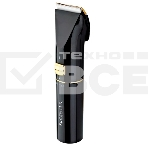 Машинка для стрижки Centek CT-2119 (черный/золотой) сеть/аккум, ножиТИТАН+КЕРАМИКА, 180 мин от батареи, фото 1