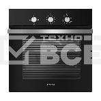 Духовой шкаф Газовый Maunfeld MGOG 673B черный, встраиваемый, фото 1