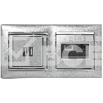 Valena Розетка двойная RJ45 кат.6е UTP + RJ11, алюм. Valena Розетка двойная RJ45 кат.6е UTP + RJ11, алюм., фото6