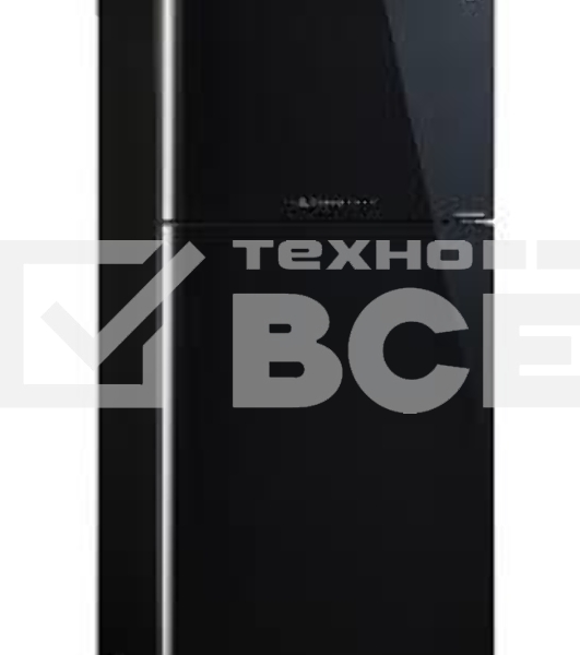 Холодильник Sharp SJ-XG60PGBK черный двухкамерный 422/178 л морозилка сверху, No Frost