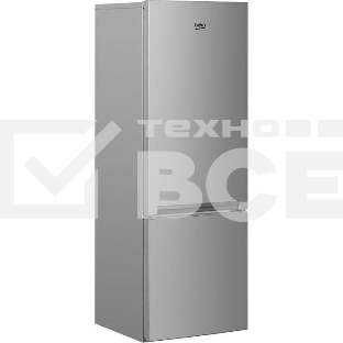 Холодильник Beko RCSK250M00S серебристый двухкамерный 175/65л морозилка снизу