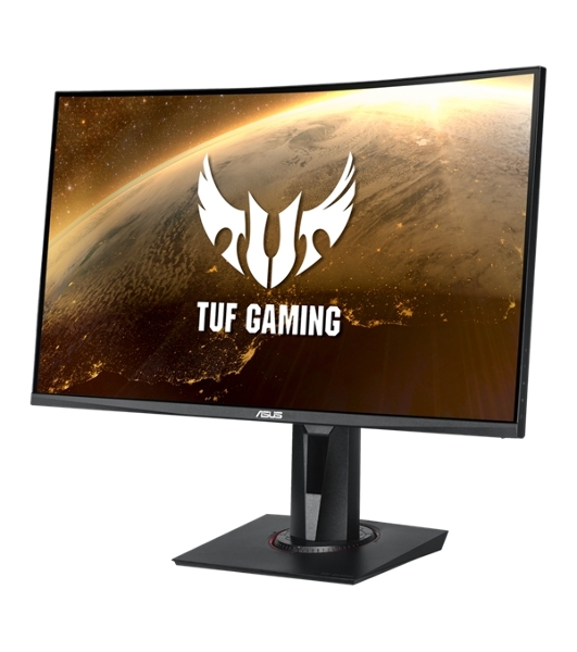 Монитор 27' ASUS TUF Gaming VG27WQ VA 2560x1440, 165 Гц, 4 мс, 16:9, 400 кд/м2, 1хHDMI, 1хDP, изогнутый, выход на наушники, черный