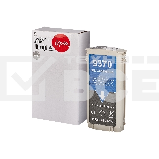 Картридж струйный Sakura C9370A (№72 Photo Black) для HP, фото-черный, 130 мл.