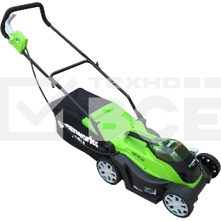 Газонокосилка аккум.GREENWORKS 2501907UA40В 35см (в компл. 1 аккум 40В 2 А/ч + ЗУ)