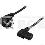 Кабель питания CEE Filum 7/7- С13, 3х0.75мм, 220В, 10A, черный, 1.8м [FL-PC10-EU-C13A-1.8M] (873342), фото 1