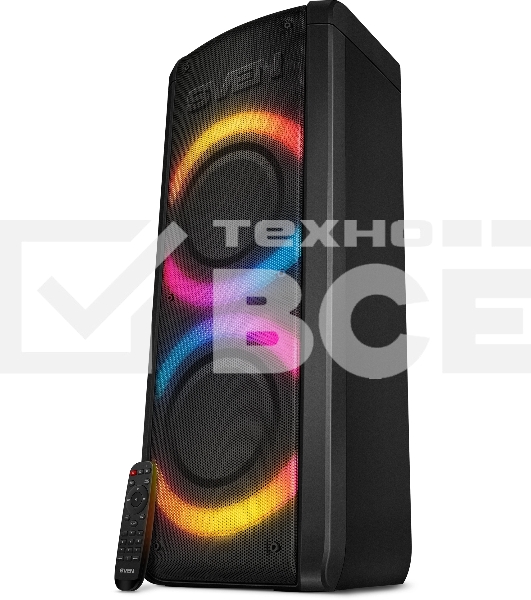 Портативная акустика Sven АС PS-710 черный 100 Вт Bluetooth