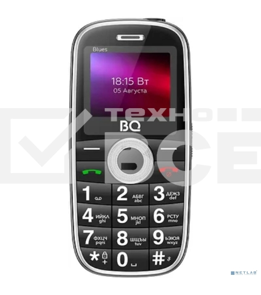 Мобильный телефон BQ 1867 Blues Black. MTK 6261 D