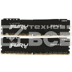 Оперативная память Kingston Fury Beast, DDR4, 64GB (2x32GB), 3600MHz, CL18, DIMM, с радиатором, черный, фото8
