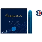 Картридж Waterman International (CWS0110950) Serenity Blue чернила для ручек перьевых (6шт), фото 1