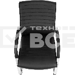 Кресло компьютерное Бюрократ T-8010-LOW-V/BLACK черный, искусственная кожа, фото4