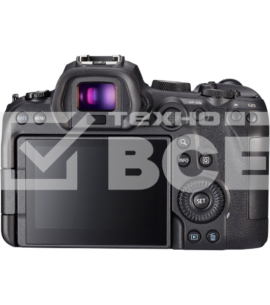 Фотоаппарат Canon EOS R6 черный 20.1Mpix 3