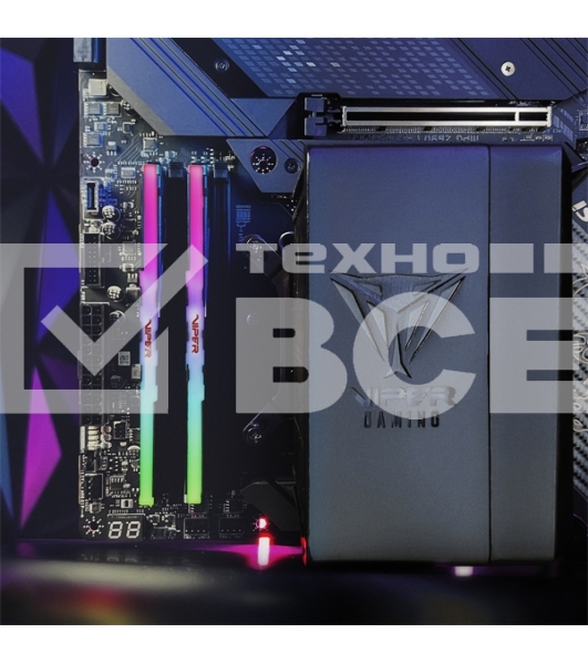 Оперативная память Patriot Viper Venom, DDR5, 32GB (2x16GB), 6000MHz, CL30, с радиаторами, RGB, черный