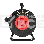 Удлинитель на катушке ExeGate industrial ECS-10-3-25 (4 евророзетки с заземлением, IP20, 25м, защита от детей, защита от перегрузки, 3х1,0мм2, 10А/2.3кВт), фото3