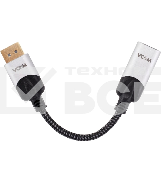 Адаптер DisplayPort(M) ---> HDMI(F) 0.15m 8K@60Hz VCOM <CG6218M-0.15>