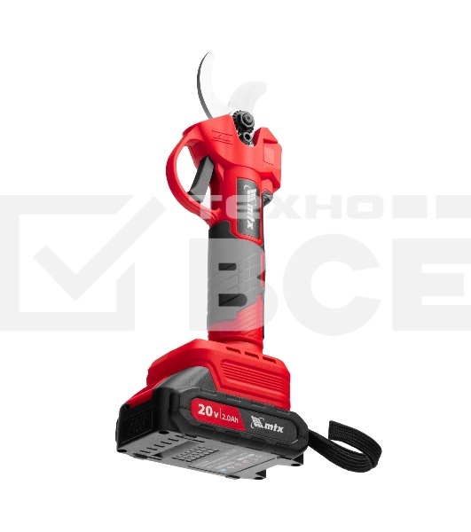 Секатор аккумуляторный, бесщет., MTX BP-25, Li-Ion, 20 В