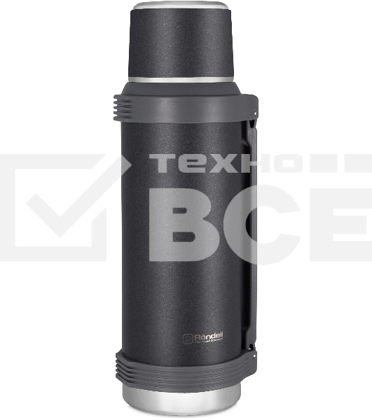 Термос для напитков Rondell Filigran RDS-1896 2.3 л. темно-серый, картонная коробка