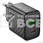 Сетевое зарядное устройство Hoco 30Вт, 3А, QC3.0/PD, 1хUSB, 1хType-C, CS23A, черный, коробка, фото9