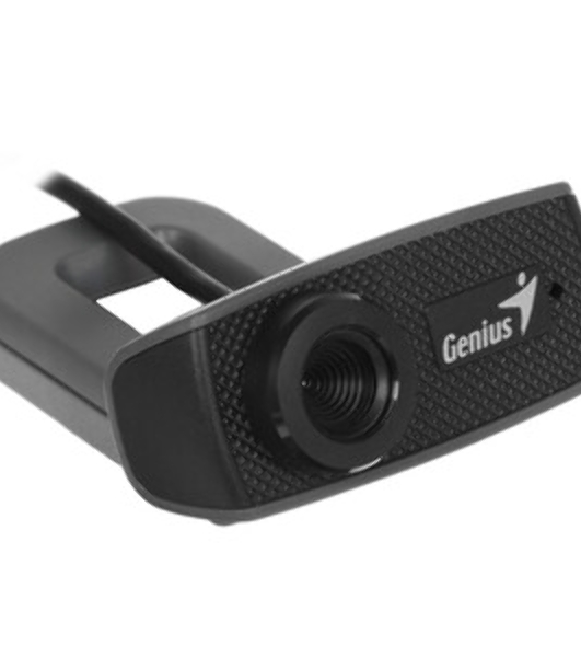 Веб-камера Genius FaceCam 1000X 1280x720, 30 кадр/с, USB, микрофон, универсальное крепление