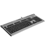 Клавиатура проводная A4Tech KLS-7MUU USB серебристый/черный, фото9