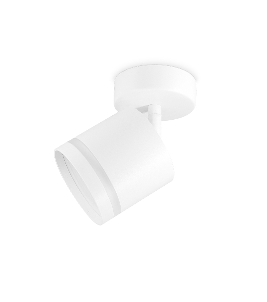 Накладной поворотный спот Ambrella light TA1411 WH белый GX53 max 12W 82*80*150