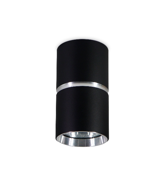 Светильник Ambrella light TN213116 BK/CH черный/хром GU10 D55*100
