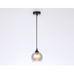 Светильник Ambrella light TR3539 BK/SM/FR черный/дымчатый/белый матовый E27 max 40W D130*800, фото 1