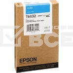 Картридж струйный EPSON T6032 (C13T603200) голубой (220 мл) для Stylus 7800, 7880, 9800, 9880, фото3