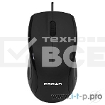 Мышь проводная Crown CMM-31 черный, 1000 dpi, USB, кнопки - 3, фото9