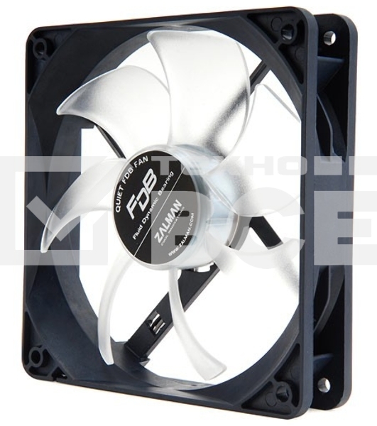 Вентилятор для корпуса Zalman ZM-F3 FDB (SF) черный, 120 мм, 1200 об/мин, 23 дБ, 3 pin
