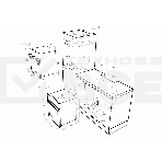 Духовой шкаф Газовый Maunfeld MGOG 673B черный, встраиваемый, фото2